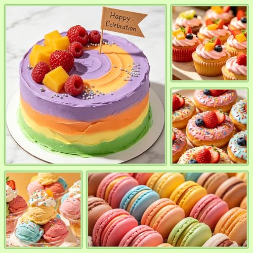 Image of Natural Food Coloring - 20 Colors Artificial Dye Free Food Coloring