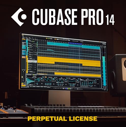 Steinberg Cubase Pro 14 séquenceur audio MIDI, logiciel d'enregistrement pour les applications de...