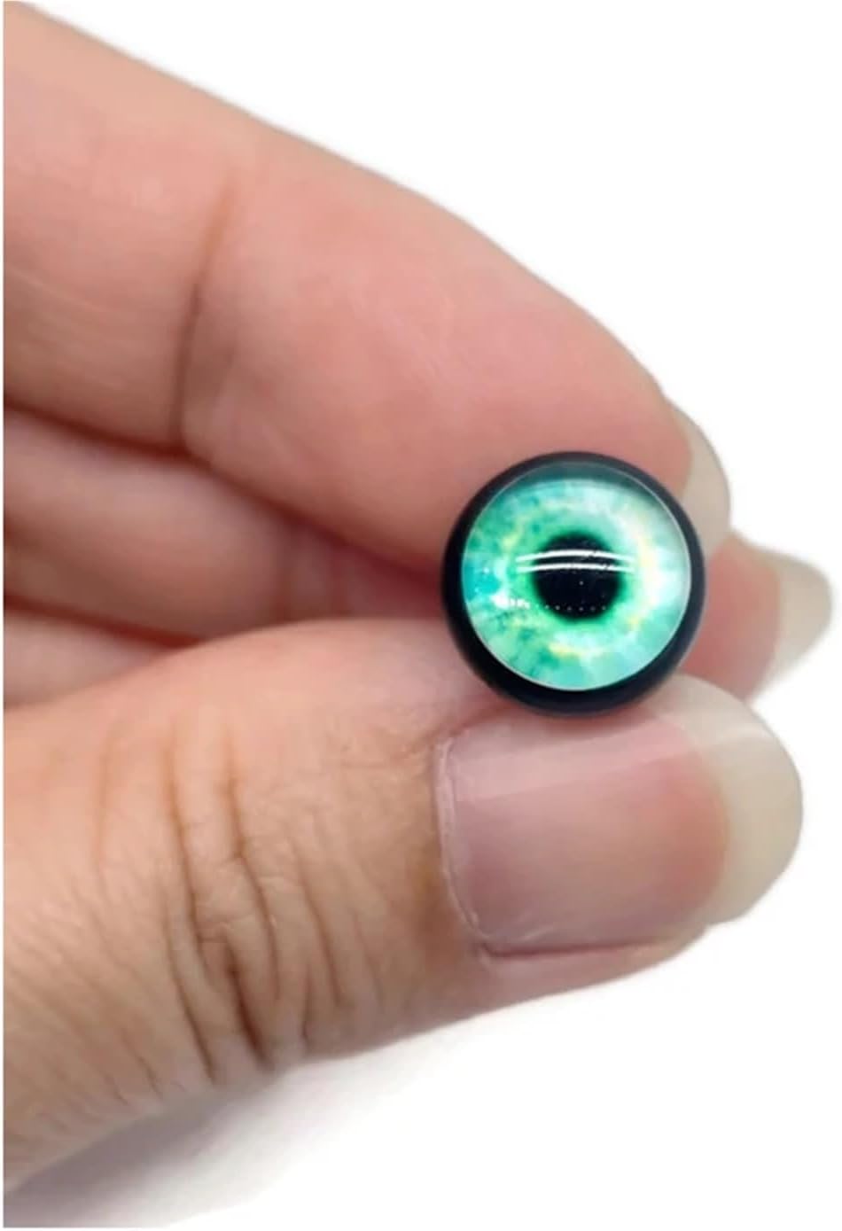 24pcs Safety Glass Eyes for Dolls Crafts 12mm 20mm with Washers 12 Colors