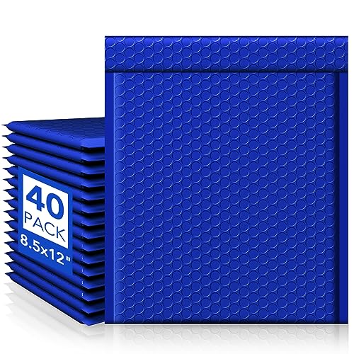 Image of Fuxury Bubble Mailers 8.5x12 Inch 40 Pack Large Bubble Envelopes