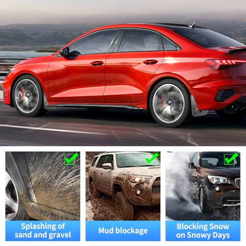 Image of Car Mud Flaps Splash Guards Mudflaps for Subaru Crosstrek 2024 2025 2026 Base Premium Sport Limited Auto Exterior Accessories Tire Mudguards Wheel Inner Fender Liner Guard Flap Fenders