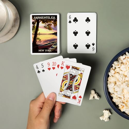 Baraja de Póker Skaneateles, Nueva York, 52 cartas miniatura 2