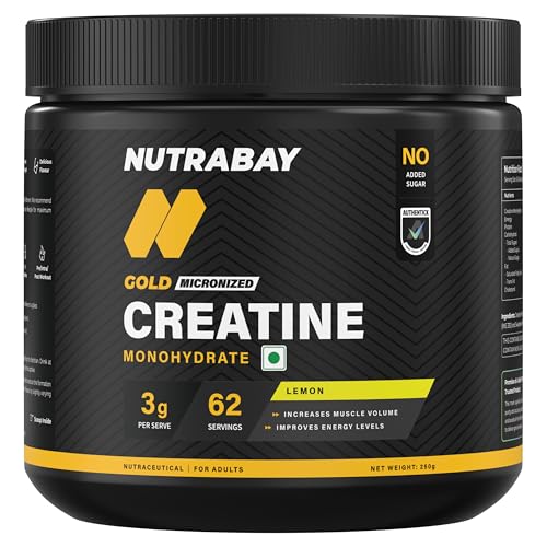 Nutrabay Gold Creatine 3g, 250g, Lemon - Image 2