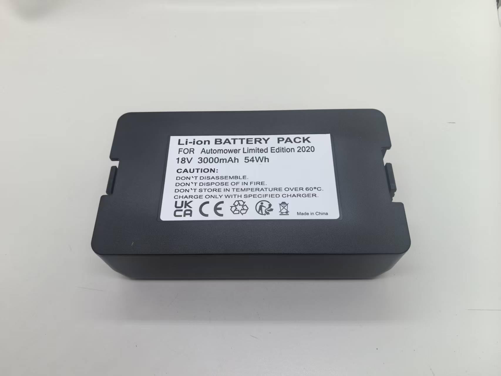 18 V 3000MAH Battery for Husqvarna Automower 115H, Automower 305 2020, Automower 310 2020, Automower 520 2021, Automower 520 2022, Automower 315 315X, Battery for Gardena Sileno R160Li and others