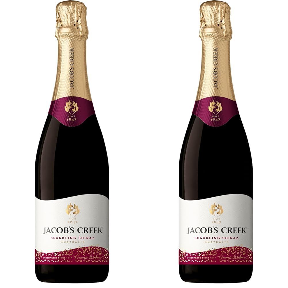 Jacobs CreekSparkling Shiraz Non Vintage, 75 cl (Pack of 2)