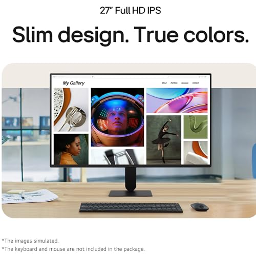 Image of LG 27U411A-BD 68.5 cm (27 Inch) FHD (1920x1080) IPS Monitor, 1ms(MBR), 120Hz, Anti-Glare, sRGB 99%(Typ.), HDR10, 3-Side Virtually Borderless, Reader Mode, Flicker Safe, VGA, HDMI, Slim Stand, Black