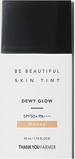 THANKYOU FARMER Be Beautiful Skin Tint (Honey) 3-in-1 Hydrating Tinted Moisturizer, Primer & SPF50+ Sun Protection, Lightw... Price In India