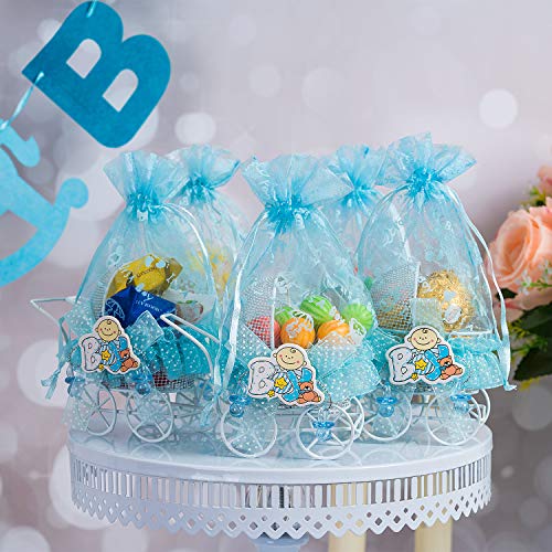 QILICZ Bomboniere Baby Battesimo Passeggino con