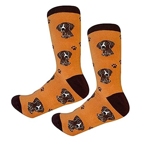 German Shorthaired Pointer Dog Breed Socks Unisex Sock Daddy by E&S Pets Cover