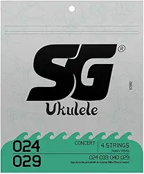 Encordoamento SG Nylon para Ukulele Concerto