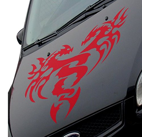 New pattern car hood decor sticker car head and styling vinyl stickers ...