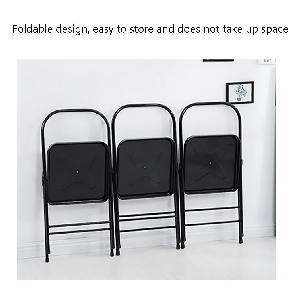 Sedia Yoga Iyengar Design a Doppia Trave Sedia Yoga Pilates Sedia Yoga Pieghevole Sedia Yoga Senza Schienale con poggiapiedi Antiscivolo Sedia Yoga Portatile Sedia Yoga per Adulti,Black