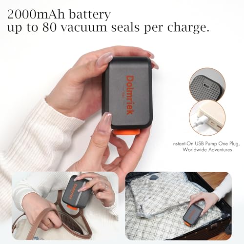 50% Off USB Vacuum Storage Bags with Electric Pump - Image 4