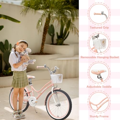 Image of ACEGER Kids Bike for Ages 2-14, 12-20 Inch Girls Bike