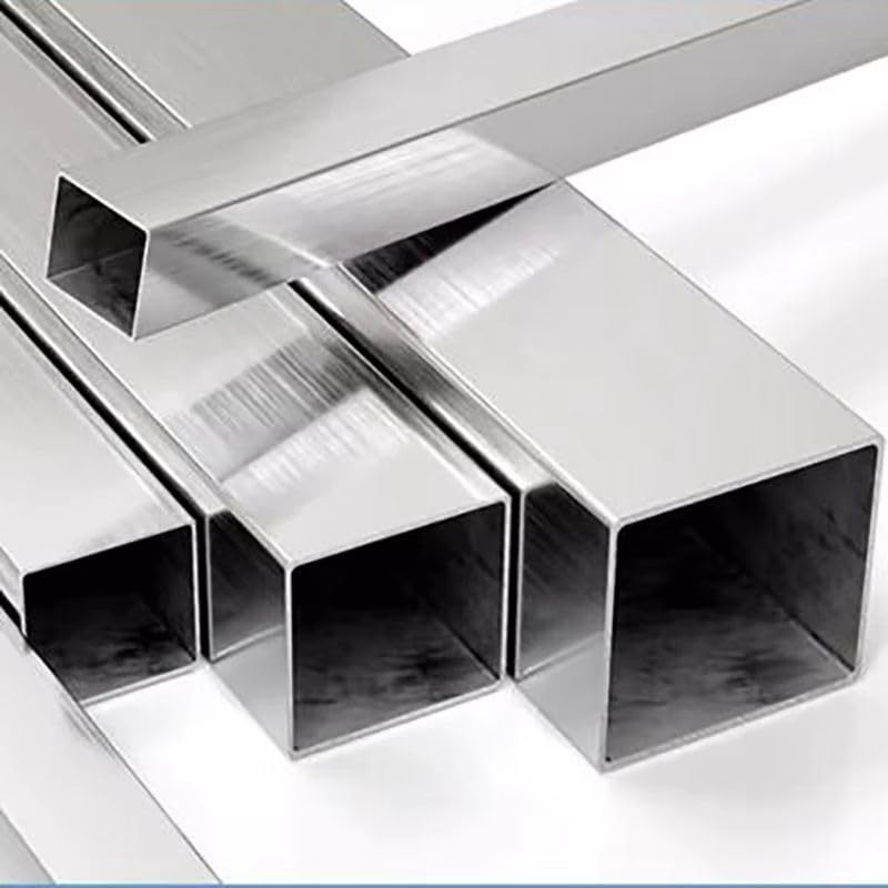 Tube carré en acier inoxydable 70x70x2mm pour structure métallique