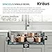 Kraus KHU100-30 Kitchen Sink, 30 Inch, Stainless Steel