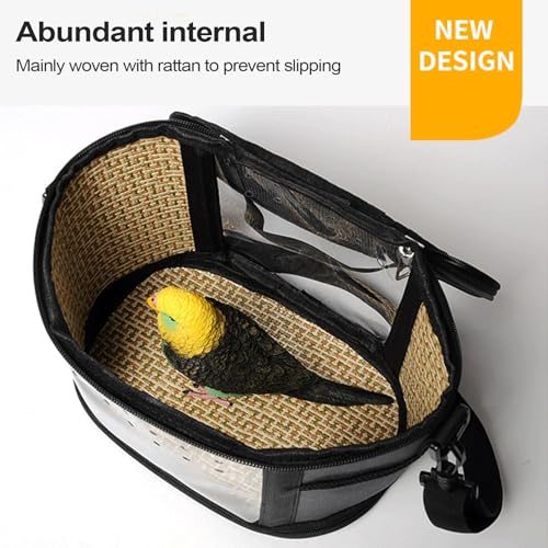 Sac de transport pour oiseaux et perroquets avec perchoir amovible - 8