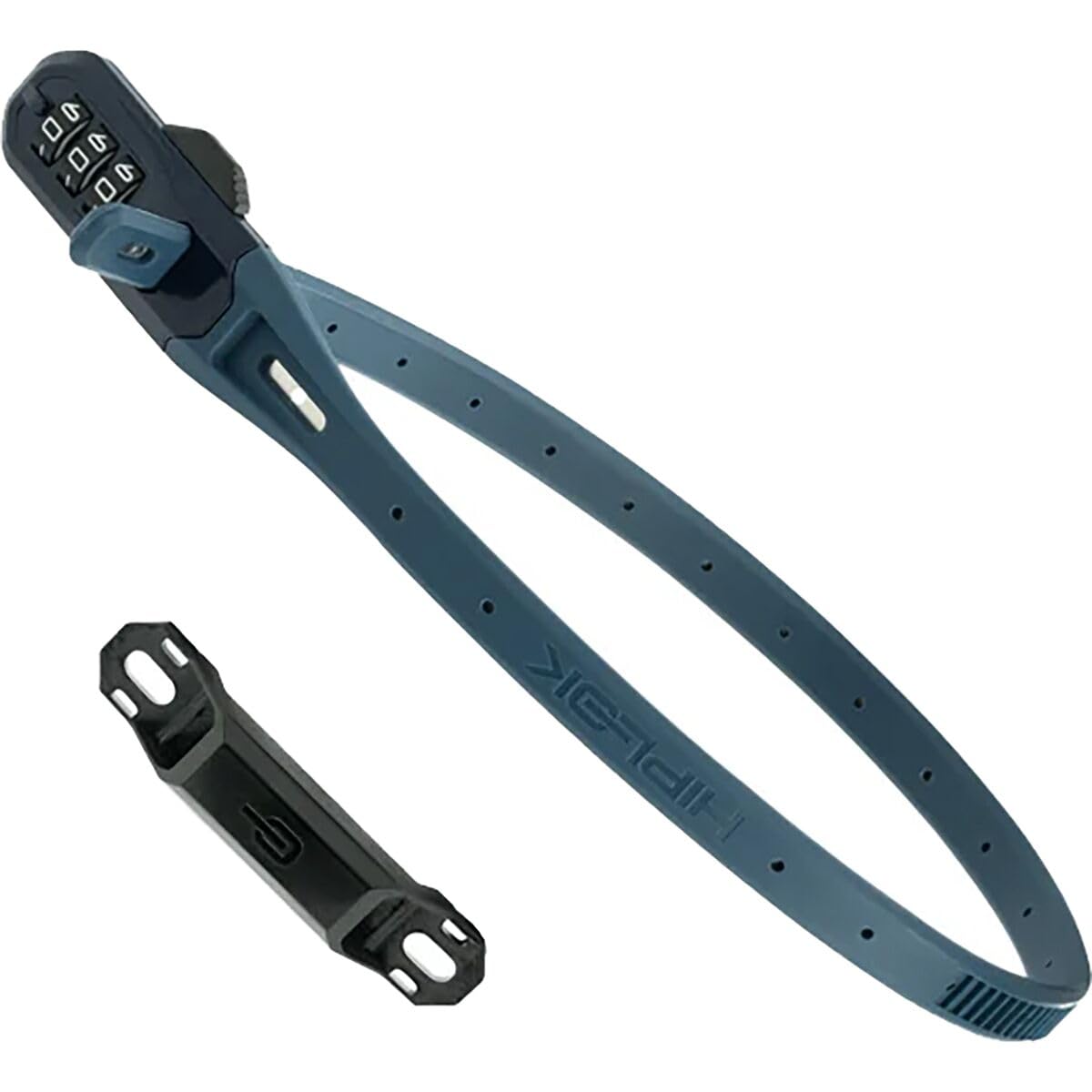 Hiplok Z LOK COMBO V2, Wielofunkcyjna opaska zabezpieczająca, Unisex, BLUE, Długość zapięcia 45cm