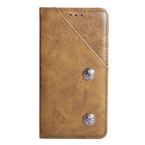 YLYT Flip Braun Schutz Hülle Hülle Für Elephone S1 5 inch Etui Leder Tasche Handyhülle Hochwertiges Stoßfeste Kartenfach Cover