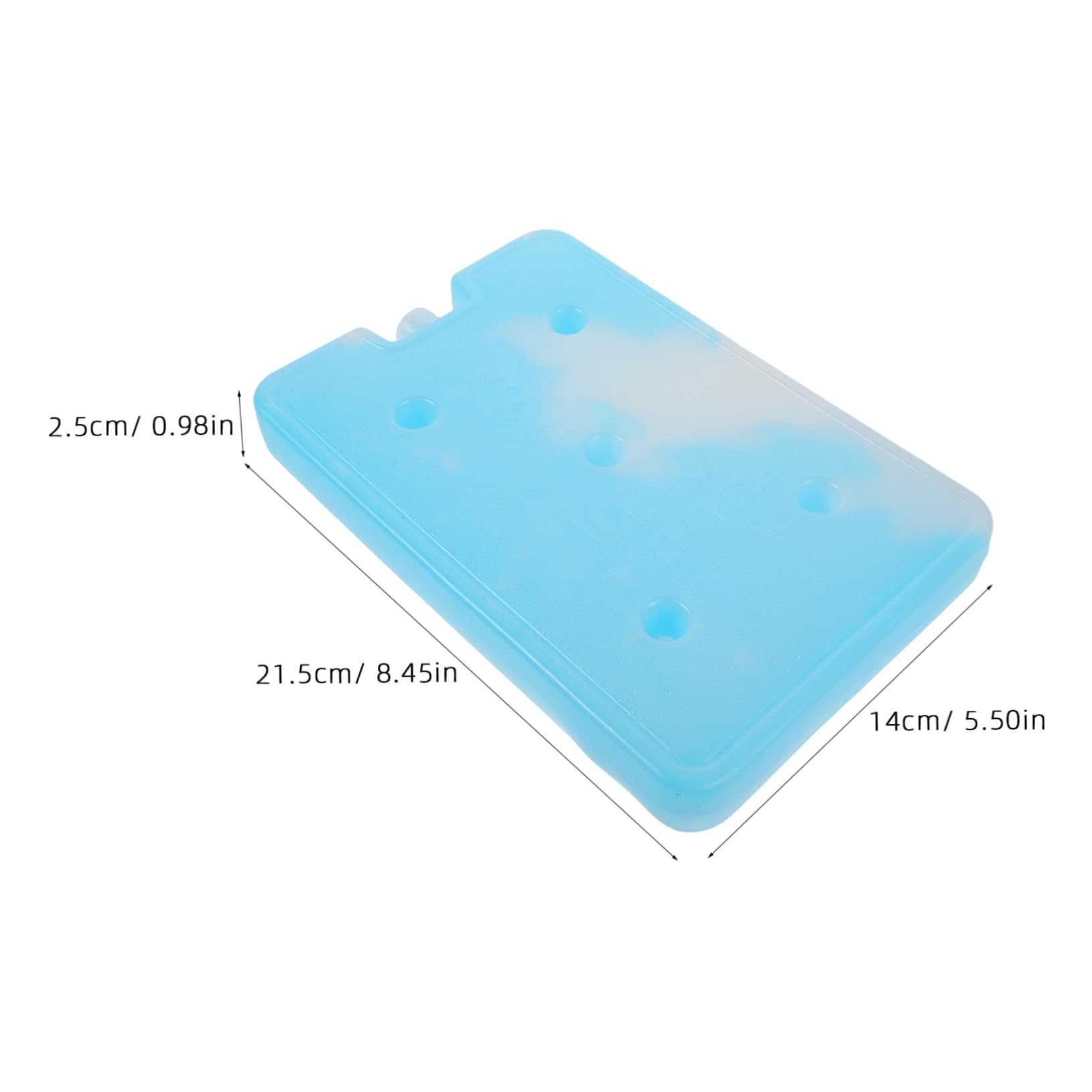 TOYANDONA Ice Packs Large Capacity Reusable Cooler Blocks for Extended Freshness Outdoor Food Storage