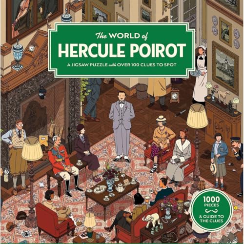 The World of Hercule Poirot Rompecabezas de 1000 Piezas miniatura 2