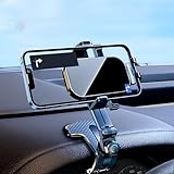 DUCHSAN 1 Pack Car Phone Holder for Ford Transit Mk4 Mk5 Mk6 Mk7 (1991-2014), Dashboard Clip Mount with AR Navigation Support, 360° Rotatable Arm and Non-slip Carbon Grip