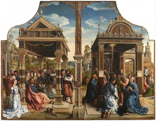 Affiche Artistique Saints Barend Van Orley pour Décoration Murale de Salon Moderne
