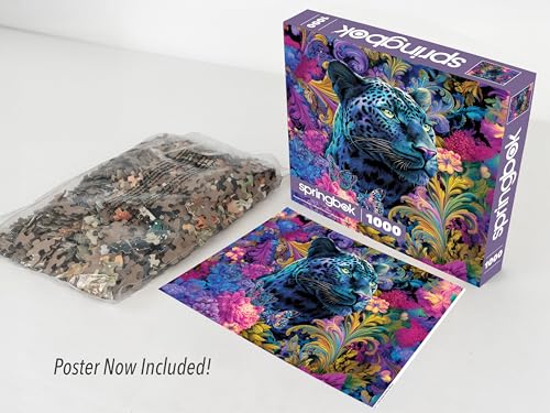 Springbok Paisley Panther Bloom Rompecabezas de 1000 Piezas para Adultos - Póster Incluido - Piezas de Corte Único - Hecho en USA miniatura 3