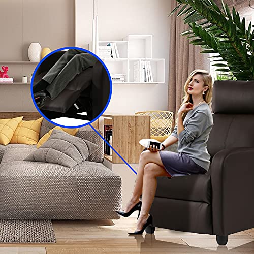 Sillón Plegable Clásico Madera Marrón miniatura 5