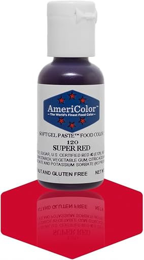 AmeriColor Super Red Soft Gel Paste, .75oz