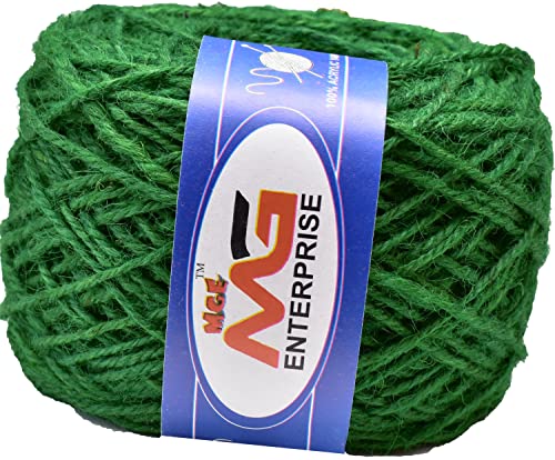 Image of M.G ENTERPRISE 3 Ply /Twisted Macrame Jute Cord /Dori Thread Dark Grey 100 mtr for Macrame DIY, Craft Work,Plant Hanger Ropes etc-NB Art-CIG