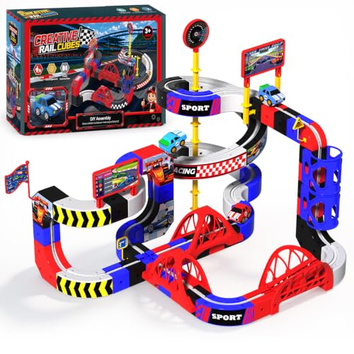 Electric Train Set for Kids, 69PCS...