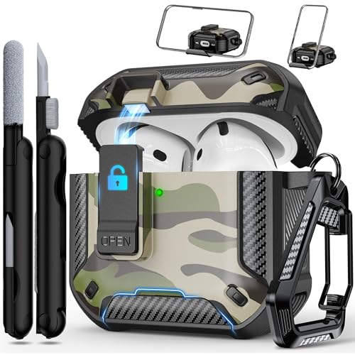 Coque AirPods 4 antichoc pour éviter les chutes du boîtier