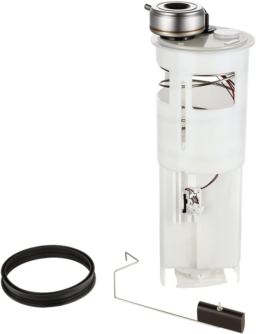 Auto Dynasty [34 or 35 Gallon Tank] E7158M Electric Fuel Pump Assembly Module Compatible with Dodge Ram 2500 3500 5.7L 8.0L Gasoline 2003, 12V, White