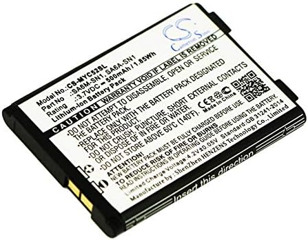 Techtekbattery compatible with [Swisscom] Comfort VS3, replaces [Sagem] MY-C5, MY-C5-2v, MY-C5-3, MYC5, MYC5-2, MYC5-2M, MyC5-2T, MYC5-2v, MYC5-3, MYC5-3i, SG345i, VS3