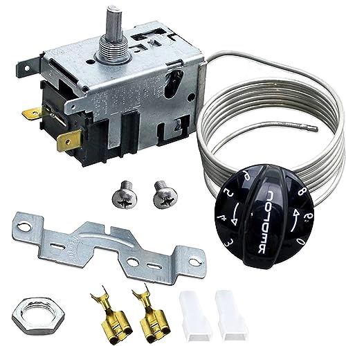 Image of 800393, 831932 Temperature Control Kit, Compatible with True Refrigerators and Freezer TC /TSD /T /GDM /GEM /G4SM Series, Replaces 800306 461387 Refrigerator Parts Thermostat