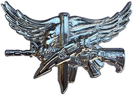 Hero's PrideSWAT Operator Insignia, Center Mass Qualification Pin, Clutch Back, 1-1/2 x 1"