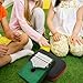 LIOOBO 2pcs Kalimba Storage Bag Eva Material Portable Thumb Piano Case Scratch-resistant Handbag