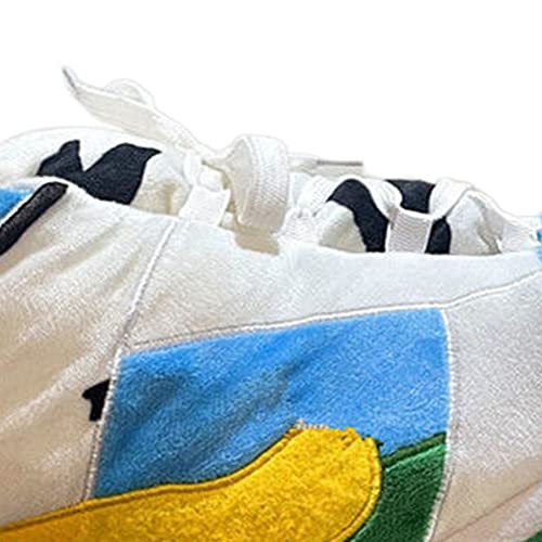 Sneaker Slippers Non Slip Sole Indoor House Plush Slippers Unisex Indoor Floor Cotton Shoes4