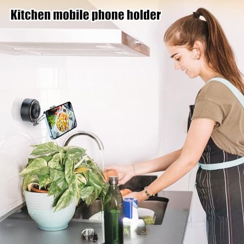 Support de téléphone magnétique tableau de bord à ventouse rotatif