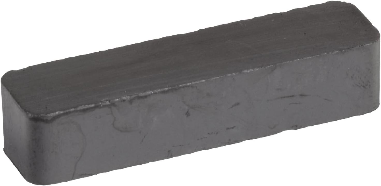 Heavy Duty Ceramic Block Magnets, 0.393" Thick, 0.400" Wide, 1.875" Length (Pack of 2)