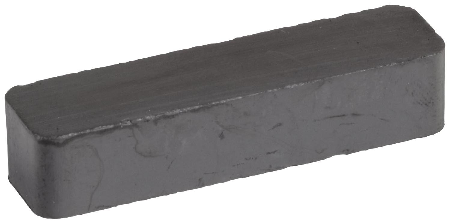 Heavy Duty Ceramic Block Magnets, 0.393" Thick, 0.400" Wide, 1.875" Length (Pack of 2)