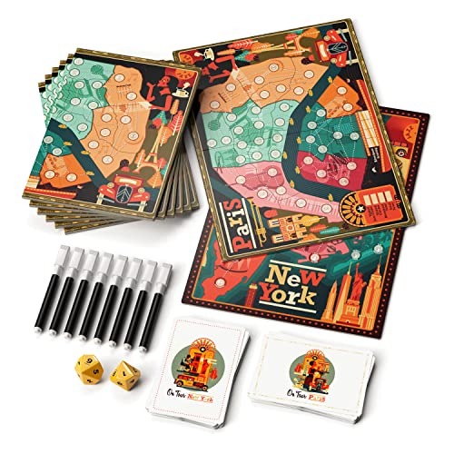 On Tour Paris & New York - Juego de Mesa - 1 a 8 Jugadores miniatura 3