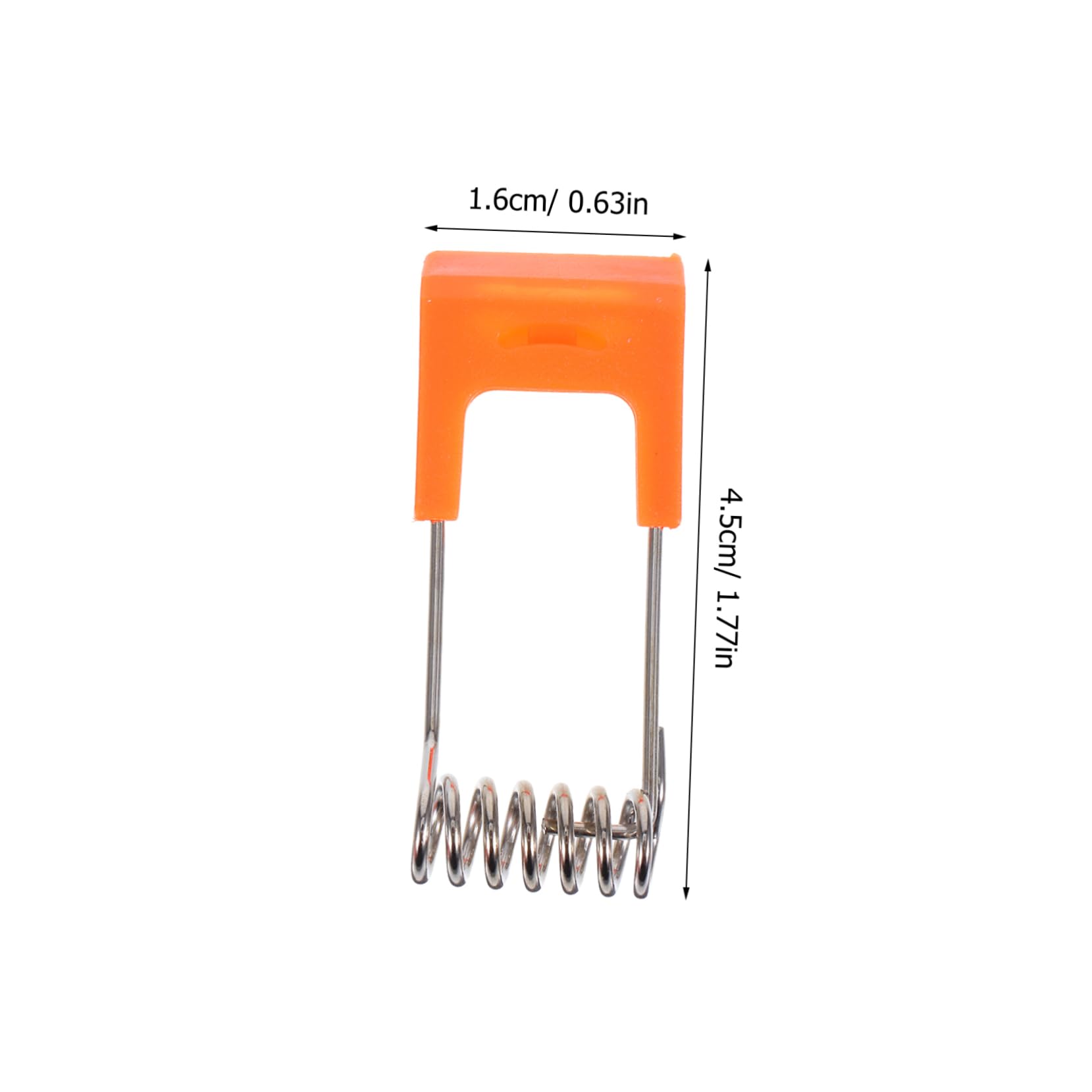 SOLUSTRE Effortless Installation 100pcs Plastic Spring Clips for Light Panel Lamps Detachable Clip for Recessed Lights Ceiling Lighting Clamps