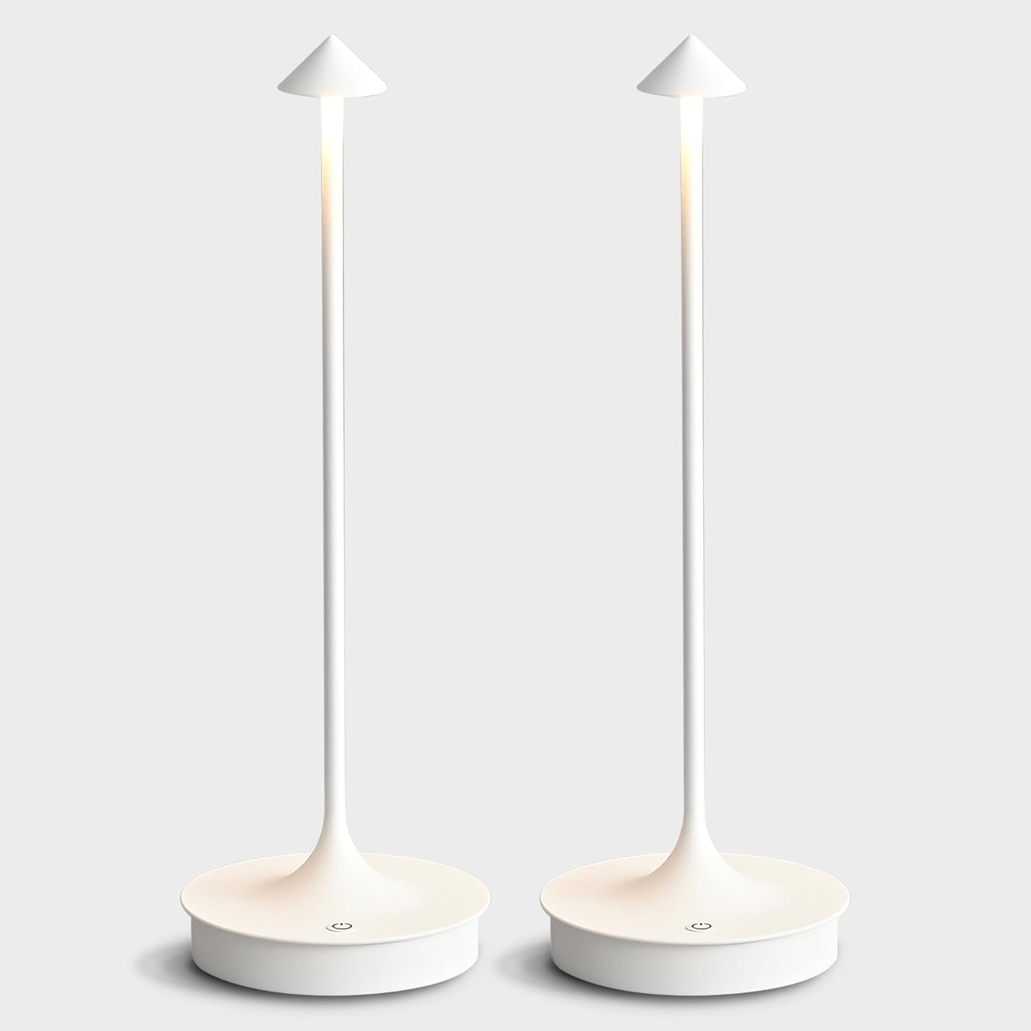 ZHOUHUAW Cordless Table Lamp Rechargeable Led Desk Lamp Battery