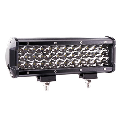 Northpole Light 9 inch 108W Spot LED Light Bar Triple Row LED Work Lights Waterproof Driving Fog Lights for Off-road, Truck, Car, ATV, SUV, Jeep