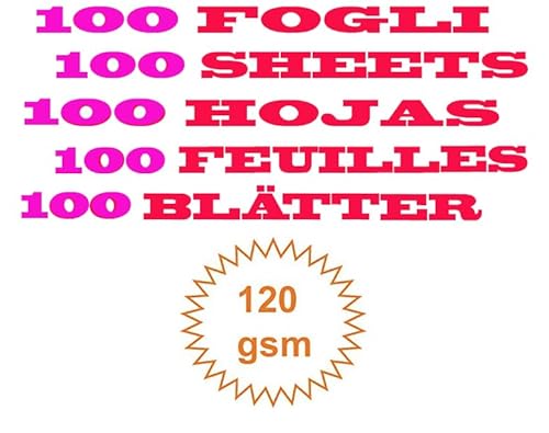 100 Blatt (200 Seiten) mit 4 Löchern im Format A5 14,5 x 20,5 cm. Für Ordner mit 4 Ringen - kariert 4 mm. - für 4. und 5. Klassenzimmer, Papier 120 g/m²