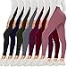 OBFUN Leggings da donna a vita alta Leggings morbidi per il...