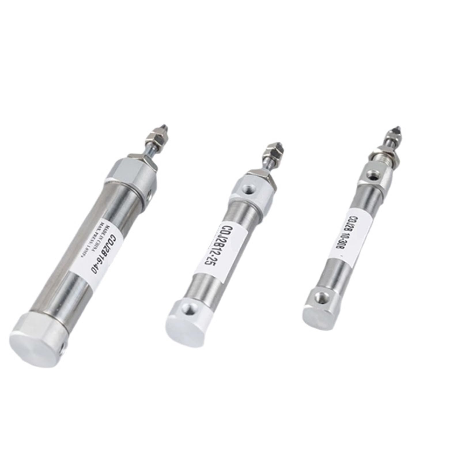 Cilindro de aire CDJ2B10 de doble efecto de 10mm de diámetro y pequeña varilla