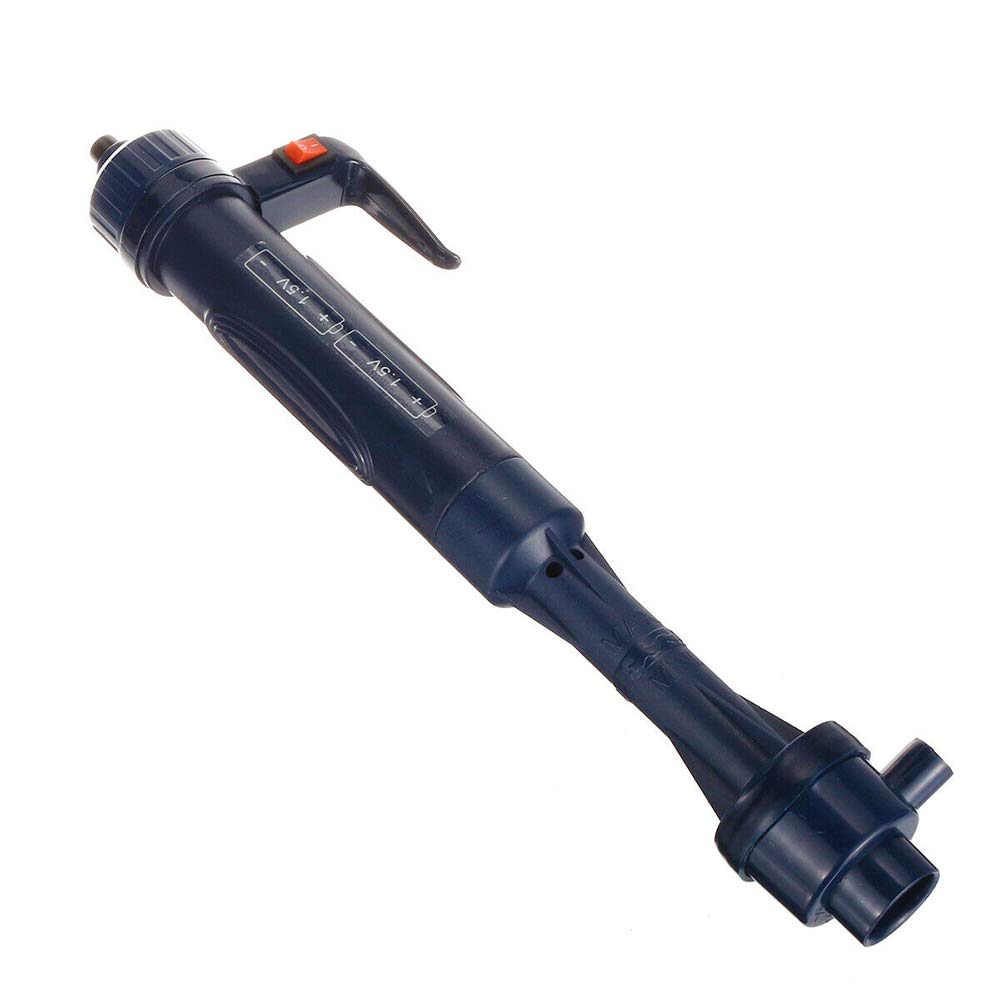 Alnicov Pompe de Filtration par Siphon pour Aquarium Électrique, Tube Extensible, Nettoyeur Automatique de Sable et Gravier, Changeur d’Eau pour Poissons